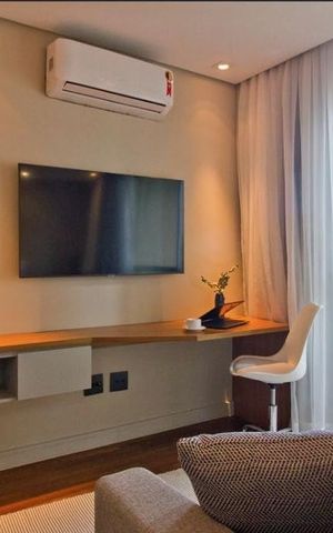 Apartamento para alugar com 32m², 1 quarto e 1 vaga Apartamento para alugar com 32m², 1 quarto e 1 vagaSala