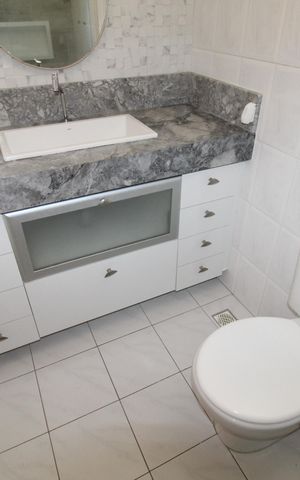 Apartamento para alugar com 74m², 2 quartos e 2 vagasBanheiro da Suíte