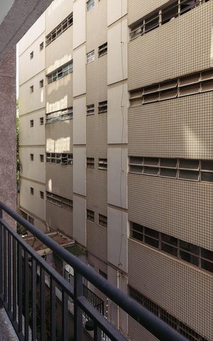 Studio para alugar com 31m², 1 quarto e sem vagaVaranda