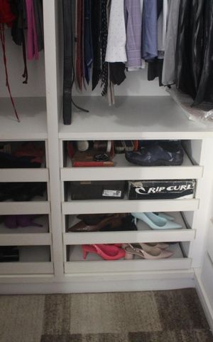 Apartamento à venda com 131m², 3 quartos e 2 vagasCloset da suíte 2