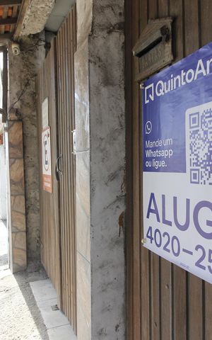 Casa para alugar com 55m², 1 quarto e 1 vagaPlaca