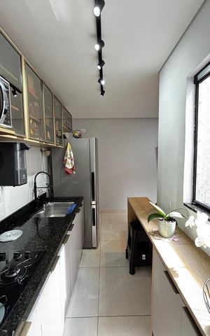 Apartamento à venda com 74m², 2 quartos e 1 vaga Apartamento à venda com 74m², 2 quartos e 1 vagaCozinha