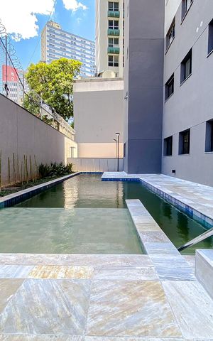 Apartamento para alugar com 24m², 1 quarto e sem vagaÁrea comum - Piscina