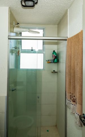 Apartamento para alugar com 50m², 2 quartos e 1 vagaBanheiro do Quarto 1