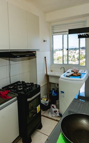 Apartamento para alugar com 50m², 2 quartos e 1 vagaCozinha e Área de Serviço