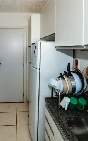 Apartamento para alugar com 50m², 2 quartos e 1 vagaCozinha e Área de Serviço