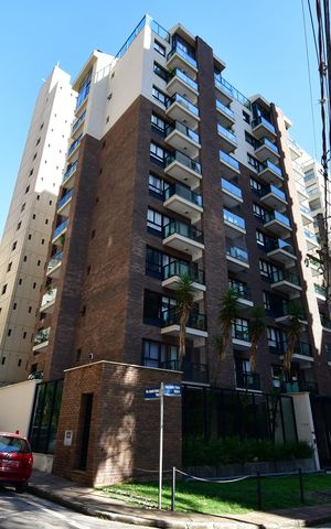 Apartamento à venda com 40m², 1 quarto e 1 vagaFachada do Prédio