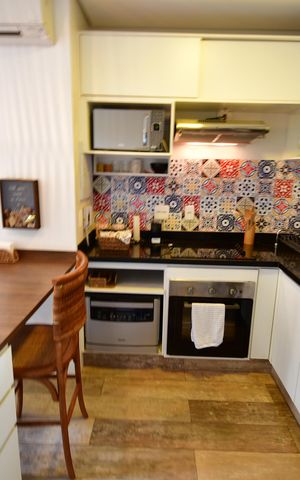 Apartamento à venda com 40m², 1 quarto e 1 vagaCozinha
