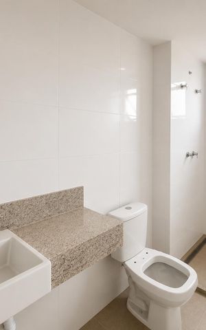 Apartamento à venda com 70m², 2 quartos e 2 vagasBanheiro