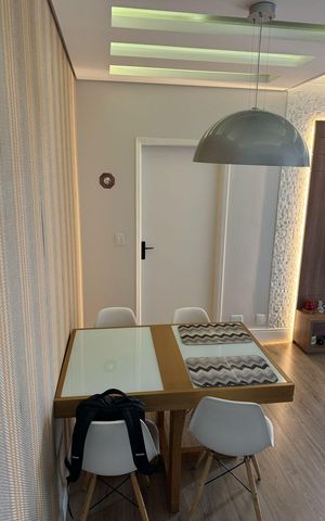 Apartamento à venda com 55m², 1 quarto e 1 vagaSala