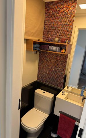 Apartamento à venda com 55m², 1 quarto e 1 vagaBanheiro