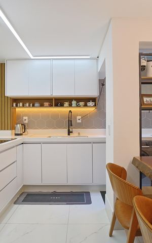 Casa de condomínio à venda com 65m², 2 quartos e 1 vagaCozinha e Área de Serviço