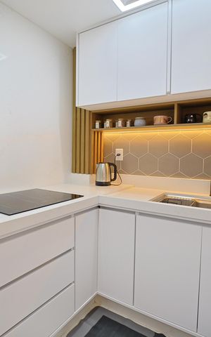 Casa de condomínio à venda com 65m², 2 quartos e 1 vagaCozinha e Área de Serviço