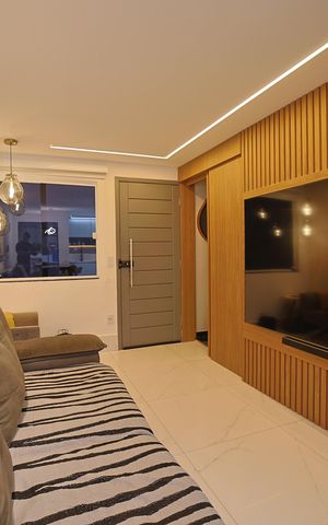 Casa de condomínio à venda com 65m², 2 quartos e 1 vagaSala