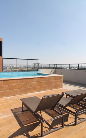 Apartamento para alugar com 40m², 2 quartos e 1 vagaÁrea Comum