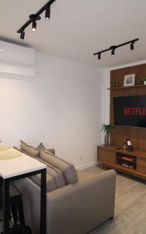 Apartamento para alugar com 40m², 2 quartos e 1 vagaSala / Cozinha