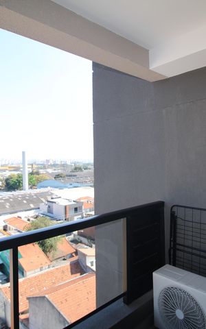 Apartamento para alugar com 40m², 2 quartos e 1 vagaSala / Cozinha - Varanda