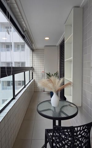 Apartamento para alugar com 44m², 1 quarto e 1 vaga Apartamento para alugar com 44m², 1 quarto e 1 vagaVaranda