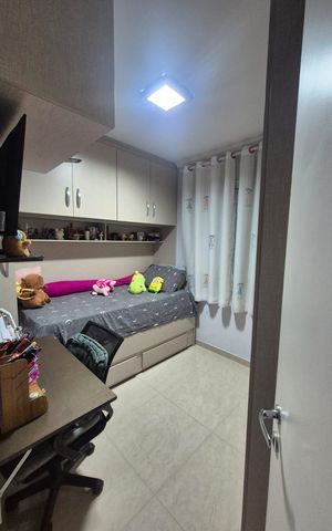 Apartamento à venda com 50m², 2 quartos e 1 vaga Apartamento à venda com 50m², 2 quartos e 1 vagaQuarto