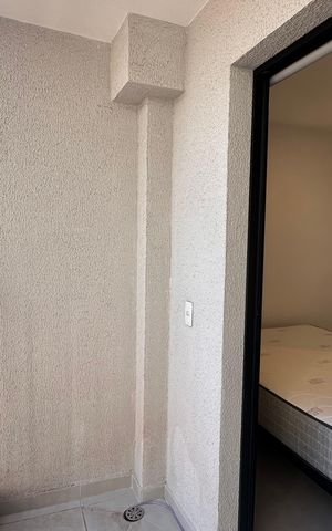 Studio para alugar com 26m², 1 quarto e sem vaga
