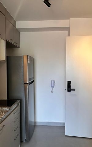 Studio para alugar com 26m², 1 quarto e sem vaga