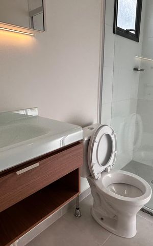 Studio para alugar com 26m², 1 quarto e sem vaga