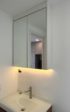 Studio para alugar com 26m², 1 quarto e sem vaga