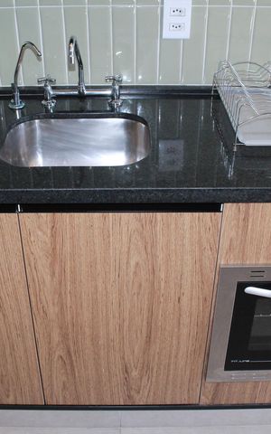 Studio à venda com 30m², 1 quarto e 1 vagaCozinha