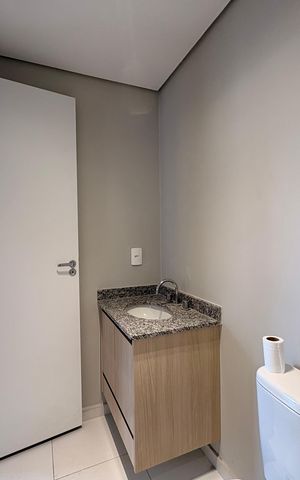 Apartamento para alugar com 38m², 1 quarto e 1 vaga Apartamento para alugar com 38m², 1 quarto e 1 vagaBanheiro