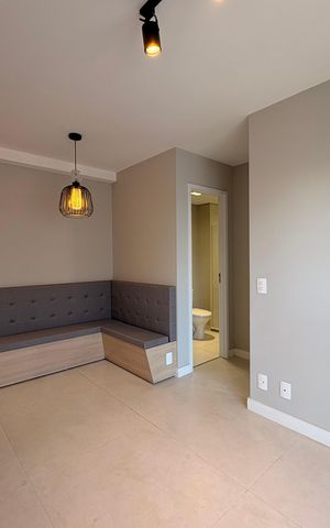 Apartamento para alugar com 38m², 1 quarto e 1 vaga Apartamento para alugar com 38m², 1 quarto e 1 vagaSala