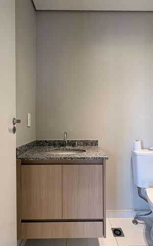 Apartamento para alugar com 38m², 1 quarto e 1 vaga Apartamento para alugar com 38m², 1 quarto e 1 vagaBanheiro