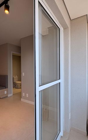 Apartamento para alugar com 38m², 1 quarto e 1 vaga Apartamento para alugar com 38m², 1 quarto e 1 vagaSacada