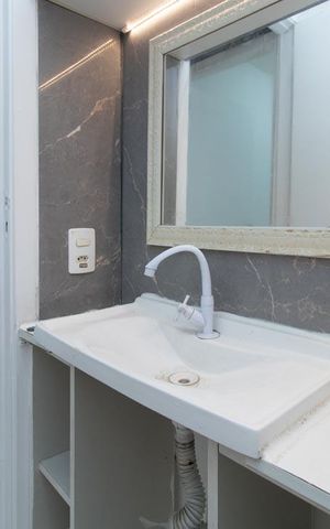Apartamento para alugar com 42m², 2 quartos e 1 vaga Apartamento para alugar com 42m², 2 quartos e 1 vagaBanheiro