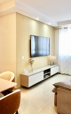 Apartamento à venda com 64m², 3 quartos e 1 vaga Apartamento à venda com 64m², 3 quartos e 1 vagaSala