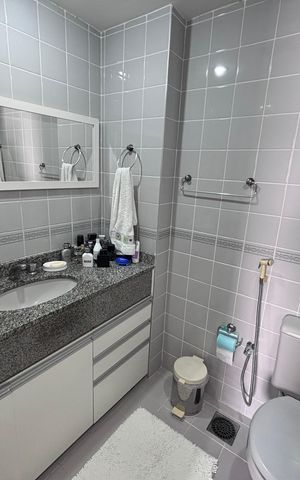 Apartamento à venda com 65m², 2 quartos e 1 vaga Apartamento à venda com 65m², 2 quartos e 1 vagaBanheiro do Quarto 1