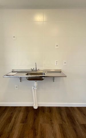 Apartamento à venda com 38m², 2 quartos e sem vagaCozinha e Área de Serviço