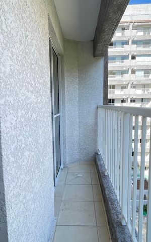 Apartamento à venda com 38m², 2 quartos e sem vagaVaranda