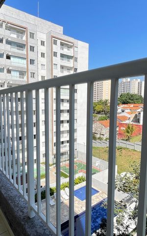 Apartamento à venda com 38m², 2 quartos e sem vagaVaranda