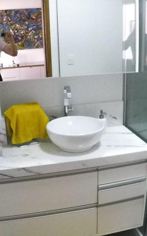Apartamento à venda com 53m², 1 quarto e sem vaga Apartamento à venda com 53m², 1 quarto e sem vagaBanheiro