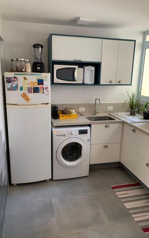 Apartamento à venda com 53m², 1 quarto e sem vaga Apartamento à venda com 53m², 1 quarto e sem vagaCozinha