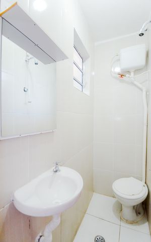 Casa para alugar com 55m², 2 quartos e sem vagaBanheiro