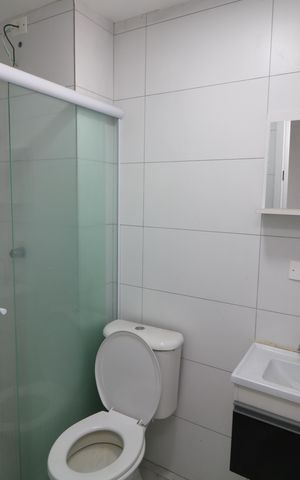 Apartamento à venda com 34m², 1 quarto e sem vagaBanheiro