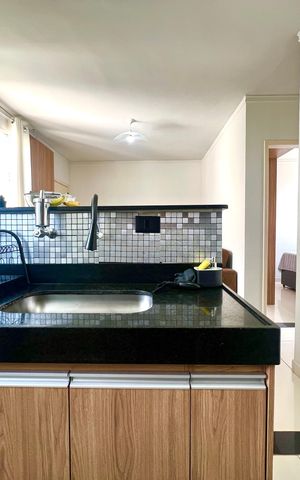 Apartamento à venda com 45m², 2 quartos e 2 vagas Apartamento à venda com 45m², 2 quartos e 2 vagasCozinha