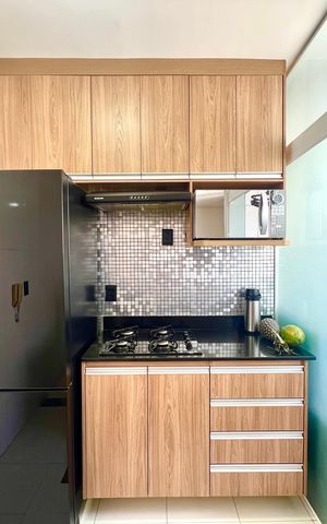 Apartamento à venda com 45m², 2 quartos e 2 vagas Apartamento à venda com 45m², 2 quartos e 2 vagasCozinha