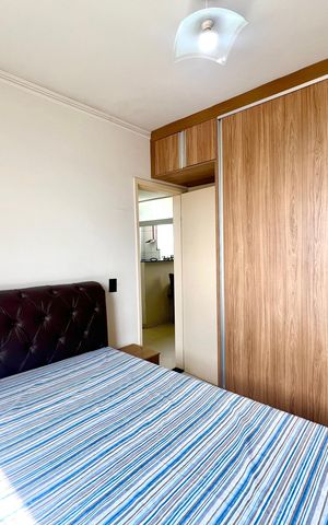 Apartamento à venda com 45m², 2 quartos e 2 vagas Apartamento à venda com 45m², 2 quartos e 2 vagasQuarto 2