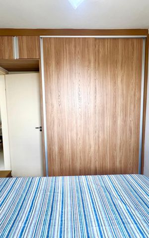 Apartamento à venda com 45m², 2 quartos e 2 vagas Apartamento à venda com 45m², 2 quartos e 2 vagasQuarto 2