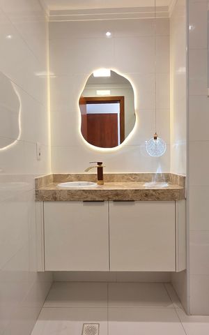 Apartamento para alugar com 125m², 3 quartos e 2 vagas Apartamento para alugar com 125m², 3 quartos e 2 vagasBanheiro da Suíte 2