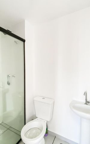 Apartamento para alugar com 38m², 2 quartos e 1 vagaBanheiro 