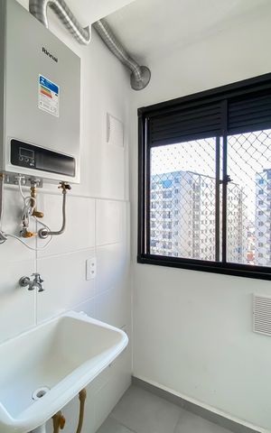 Apartamento para alugar com 38m², 2 quartos e 1 vagaÁrea de Serviço