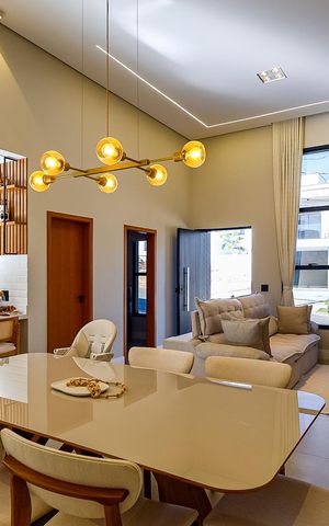 Casa de condomínio à venda com 192m², 3 quartos e 4 vagasSala 